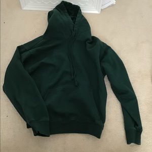 Brandy Melville Green Hoodie